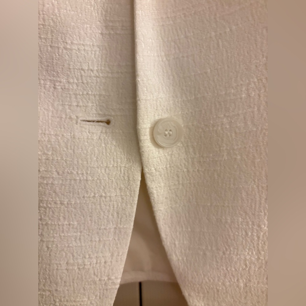 Ann Taylor LOFT Women's White Blazer Sz 4P - Picture 4 of 5